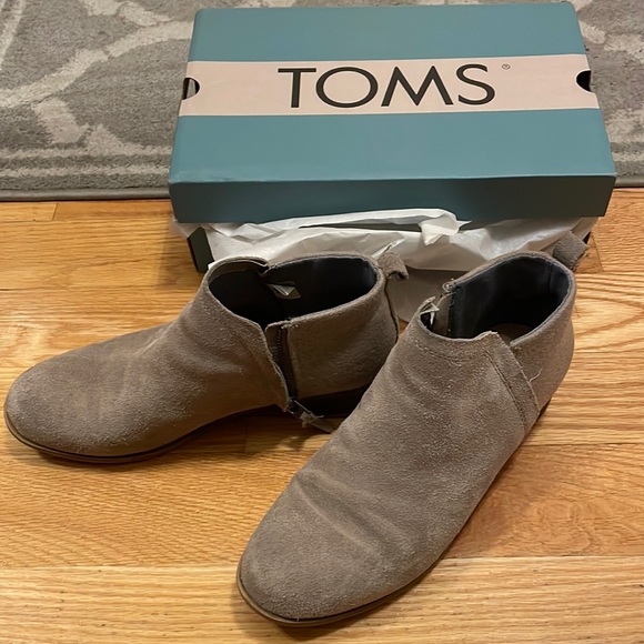Toms Shoes - TOMS Suede Booties